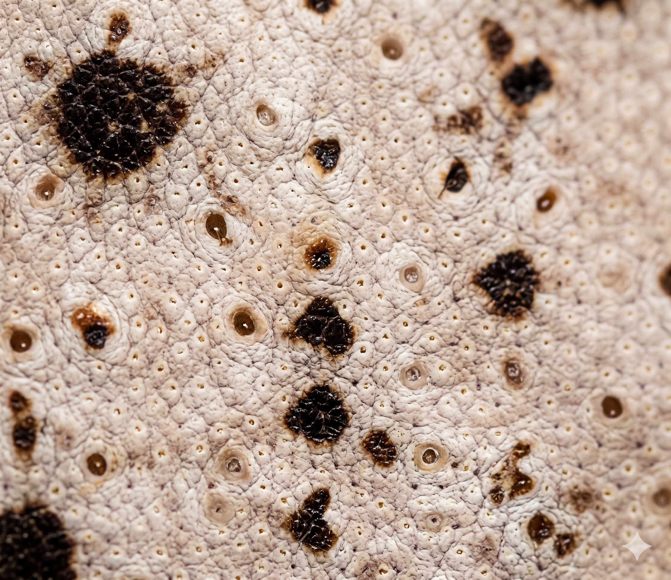 Dark Fecal Stains