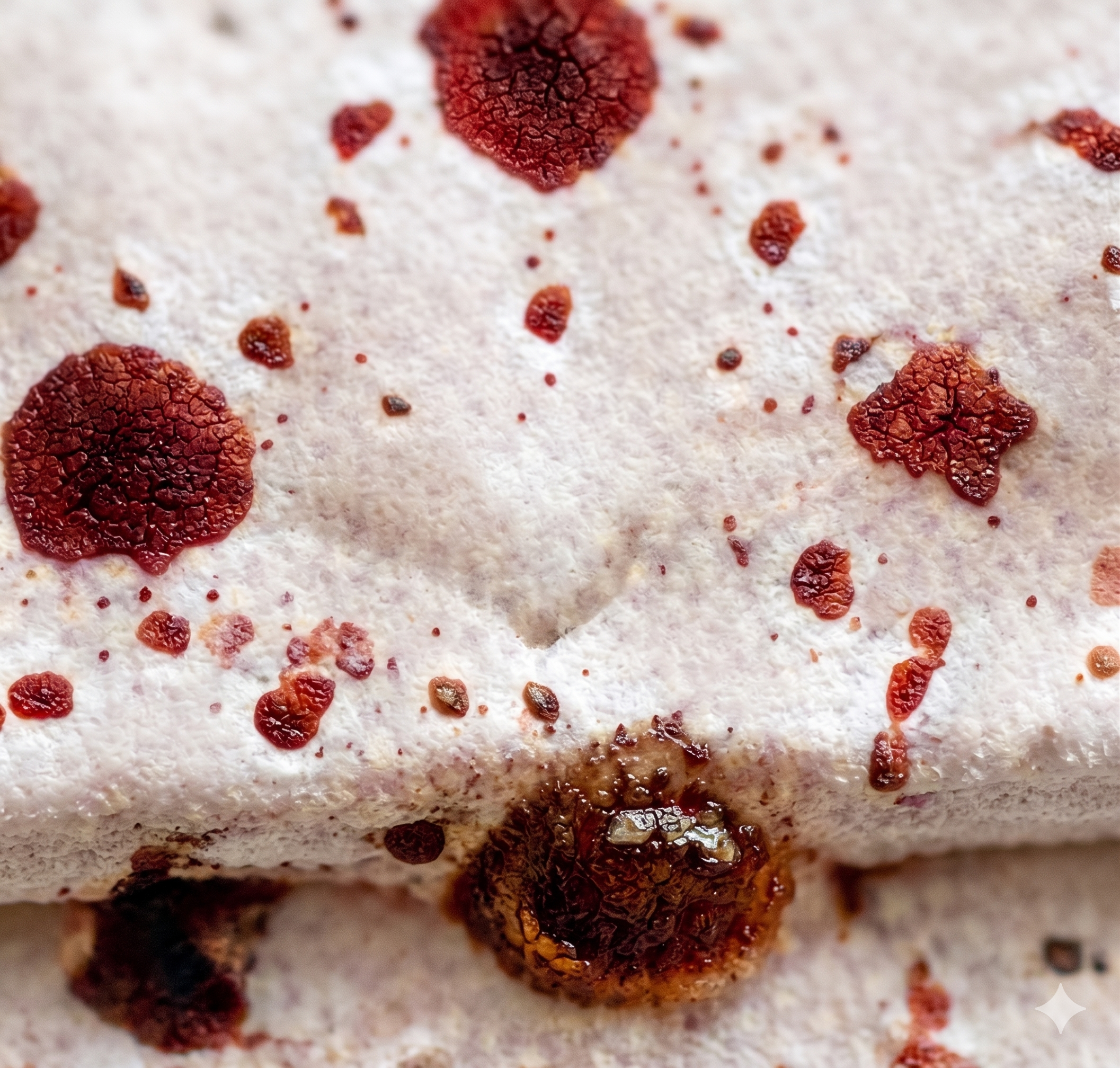 Blood Spots on Bedsheets