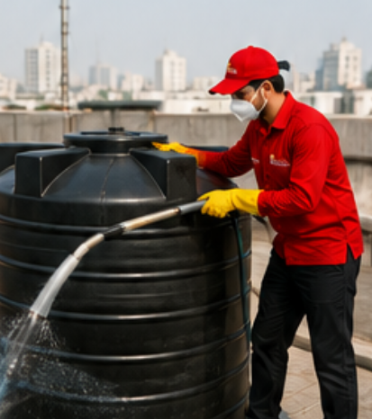 Professional Water Tank Cleaning Service
